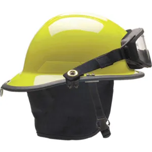 BULLARD PXSLYGIZ2 Fire Helmet Lime-yellow Thermoplastic | AA6FXZ 13W787