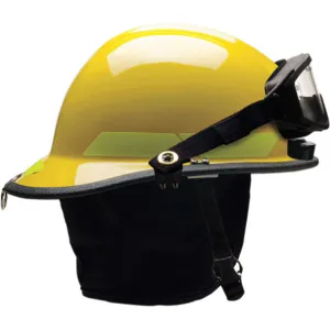 BULLARD PXSYLTLGIZ2 Fire Helmet Yellow Thermoplastic | AA6FYK 13W797