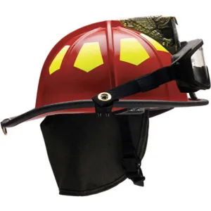 BULLARD UM6RDGIZ2 Fire Helmet Red Fiberglass | AA6EYY 13W078