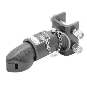 BULLDOG 028390 Adjustable Coupler, 2 Inch Ball, 7000 lbs. Capacity | AG9HZT 20PN07