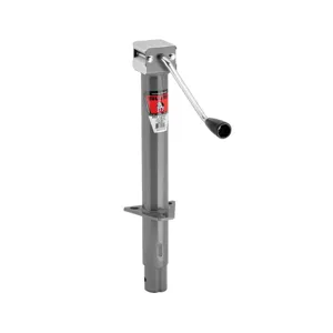 BULLDOG 1550100117 Trailer Jack, Round, Sidewind, Bolt-On, 3000 lbs. Lift Capacity, 13 Inch Travel | CL2KUV