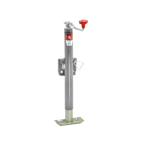 BULLDOG 171412 Trailer Jack, Round, Side Mount, 5000 lbs., Topwind, Weld-On, 14.5 Inch Retracted | CL2KYT