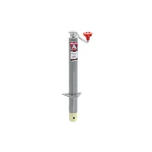 BULLDOG 175013 Trailer Jack, Round, Topwind, Bolt-On, 5000 lbs. Lift Capacity, 15 Inch Travel | CL2KVE