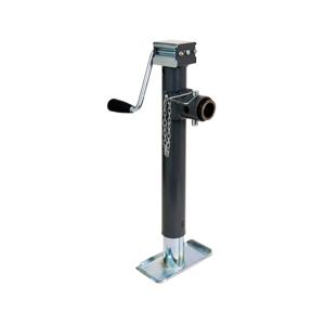 BULLDOG 178203 Trailer Jack, Round, Side Mount, 5000 lbs., Sidewind, Weld-On, 15.4 Inch Retracted | CL2KZD