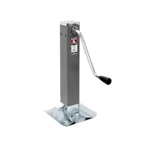 BULLDOG 180405 Trailer Jack, Square, No Mount, 10000 lbs., Sidewind, Weld-On, 10 Inch Travel | CL2KKJ