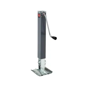 BULLDOG 180455 Trailer Jack, Square, No Mount, 10000 lbs., Sidewind, Weld-On, 15 Inch Travel | CL2KKK