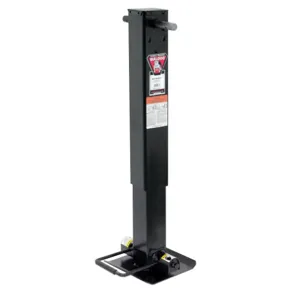 BULLDOG 182701 Trailer Jack, Square, Heavy Duty, 25000 lbs., Spring Return, Sidewind | CL2KWQ