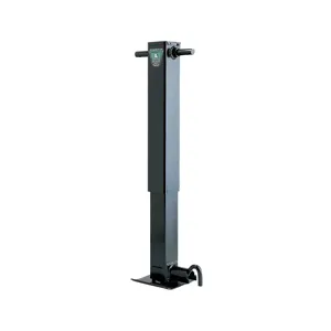 BULLDOG 182800 Trailer Jack, Square, Spring Return, 12000 lbs., Sidewind, 12-1/2 Inch Travel | CL2KKW