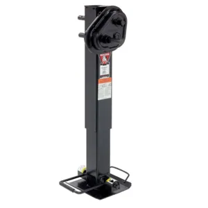 BULLDOG 183749 Trailer Jack, Square, 2-Speed, 25000 lbs., Non Spring Return, 12-1/2 Inch Travel | CL2KWT