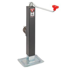 BULLDOG 190706 Trailer Jack, Square, Side Mount, 8000 lbs., Topwind, Weld-On, 15 Inch Travel | CL2KLY