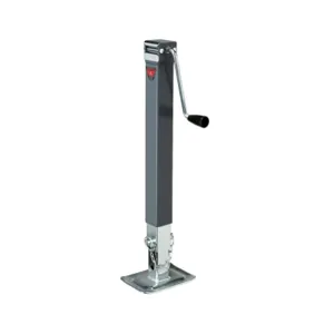 BULLDOG 190754 Trailer Jack, Square, No Mount, 8000 lbs., Sidewind, Weld-On, 15 Inch Travel | CL2KLV