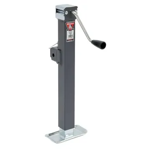 BULLDOG 195362 Trailer Jack, Square, Side Mount, 5000 lbs., Sidewind, Weld-On, 15 Inch Travel | CL2KLT