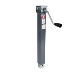 BULLDOG 195369 Trailer Jack, Square, No Mount, 5000 lbs., Sidewind, Fixed Leg, 15 Inch Travel | CL2KLN