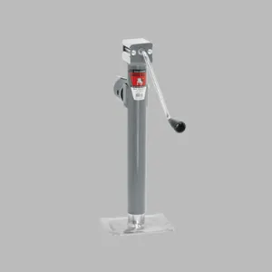 BULLDOG 198250 Trailer Jack, Round, Side Mount, 7000 lbs., Sidewind, Weld-On, 16 Inch Travel | CL2KZJ