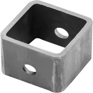 BULLDOG 500315 Swivel Trailer Mount, Square Tube Male Weld-On for 5/8 Inch Pull Pin | CL2KVX