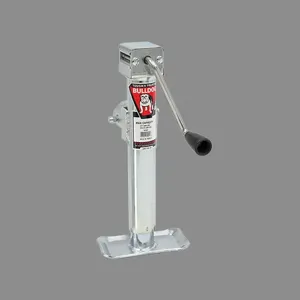 BULLDOG 620023 Utility Trailer Jack, Side Mount, 5000 lbs., Sidewind, Weld-On, 15 Inch Travel | CL2KXD