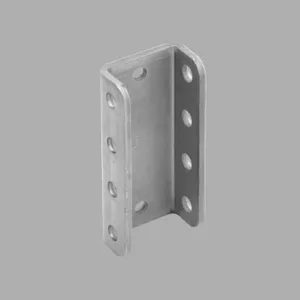 BULLDOG AC500 0300 Mounting Channel, 11-3/4 Inch Height, 6 Hole, 5 Position Channel | CL2KRD