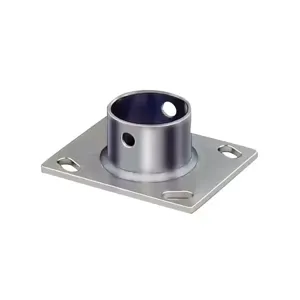 BULLDOG CA5550301 Caster Adapter Plate, 1,200 lbs. | CL2KTF