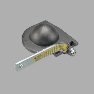 BULLDOG GN24 0200 Goooseneck Head, 2-5/16 Inch Ball Size, 24000 lbs. | AB6HYB 21T089