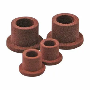 BUNTING BEARINGS BJ4F040603 Flange Bearing, Size 1/4 x 3/8 x 3/8 x 1/2 x 1/16 Inch, PTFE | CD4VPG