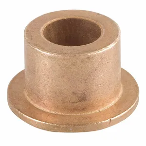 BUNTING BEARINGS DPEF202424 Flange Sleeve Bearing, 1 1/4 Inch I.D., 1 1/2 Inch O.D., 1 1/2 Inch Length, Bronze | CD4WDF 12D917