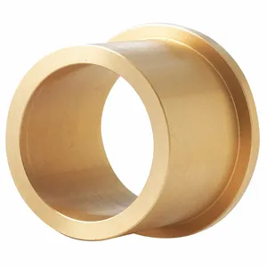 BUNTING BEARINGS EBCF101204 Flange Sleeve Bearing, 5/8 Inch I.D., 3/4 Inch O.D., 1/2 Inch Length, Bronze | CD4WLV 49YV42