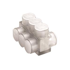 BURNDY BIBD44 Multi Tap Connector, 14 AWG Conductor Size, Aluminium/Copper | CF4BMK