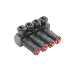 BURNDY BIBS5003DB Multi Tap Connector, 10 AWG Conductor Size, Aluminium/Copper | CF4BNB