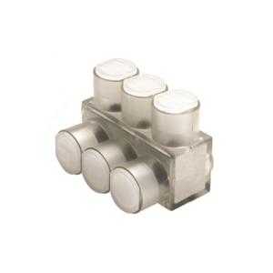 BURNDY BIBS6008 Multi Tap Connector, 4 AWG Conductor Size, Aluminium/Copper | CF4BND