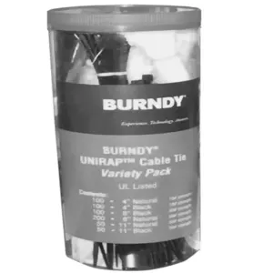 BURNDY CTASST Cable Tie, Variety Pack | CF4EMY