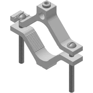 BURNDY GC18A Ground Clamp, 3-3/4 x 13/16 Inch Size | CF4BGT