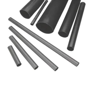 BURNDY HSB110H48PF5 Heat Shrink Tubing, 4 Inch Size, Polyolefin, Black | CF4BVZ