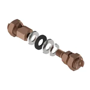 BURNDY KCKF23 Ground Connector, Copper | CF4BLD