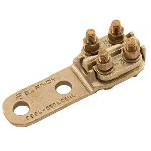 BURNDY NAS342N Terminal, 1/0 AWG Conductor Size, Copper | CF4CBK