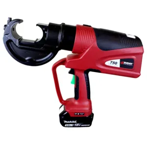 BURNDY PAT750LI C-Head Cordless Crimping Tool, Pistol Grip, U Style Die | CF4CAM 22P217