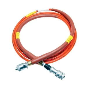 BURNDY PT2990015 Hydraulic Hose, 4 Inch Bend Radius, 15 Feet Overall Length | CF4BZU