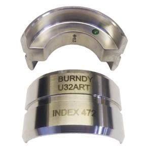 BURNDY U32ART Type U Crimping Die, 400 kcmil Wire Size, Stainless Steel | CF4CGH