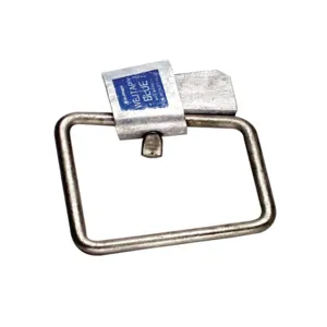 BURNDY WSM1 Stirrup, 1, 1/0, 2/0 AWG Cable Size, Blue | CF4CNT