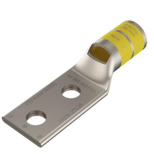 BURNDY YA29L2TC38 Compression Lug, 1.06 Inch Barrel Length, Yellow | CF4CPM