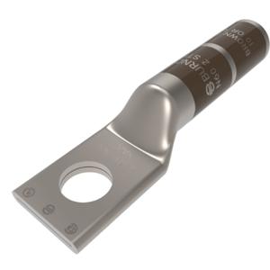 BURNDY YA2CTC10 Compression Lug, 1.25 Inch Barrel Length, Brown | CF4EGB