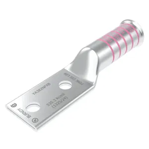 BURNDY YA382NFXB Compression Lug, 3.08 Inch Barrel Length, Pink | CF4CQK