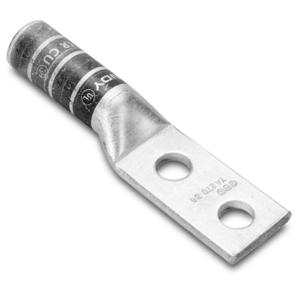 BURNDY YA2C2TC14E1 Compression Lug, 1/4 Inch Stud Size, Brown | CF4CPC