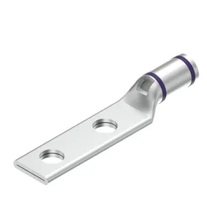 BURNDY YAV28L2NTCFX Compression Lug, 1.03 Inch Barrel Length, Purple | CF4DAD