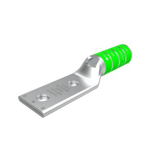 BURNDY YAZ362N Compression Lug, 2.69 Inch Barrel Length, Green | CF4DFT