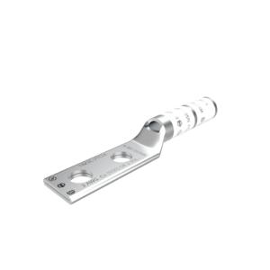 BURNDY YAZ3C2TC14 Compression Lug, 1.25 Inch Barrel Length, White | CF4DFJ