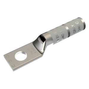 BURNDY YAZ4CTC14 Compression Lug, 1.12 Inch Barrel Length, Gray | CF4DKR