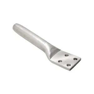 BURNDY YNA7M8T Compression Lug, 1/2 Inch Stud Size, 9.81 Inch Overall Length, Aluminium | CF4AZC