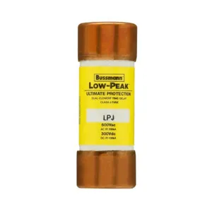 BUSSMANN LPJ-5SP Fuse 5a Class J Lpj 600vac/300vdc | AE2GKE 4XF28