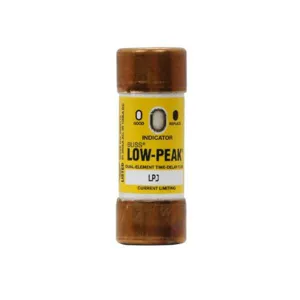 BUSSMANN LPJ-9SPI Fuse 9a Class J Lpj 600vac | AB8WTH 2AAH7