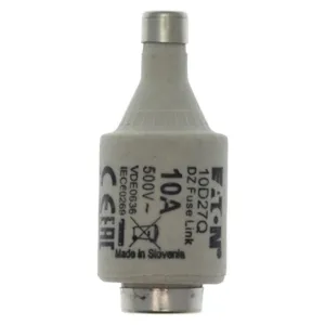 BUSSMANN 10D27Q Specialty Fuse, 10A, 500VAC | BD4YXM